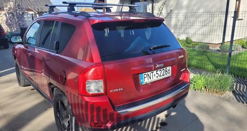 Jeep Compass cena 26000 przebieg: 298500, rok produkcji 2012 z Opalenica małe 79